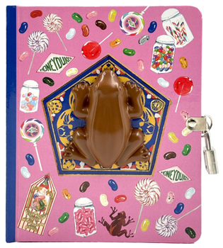 Hardcover Harry Potter: Chocolate Frog Squishy Lock & Key Diary Book