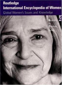Hardcover Routledge International Encyclopedia of Women: Global Women's Issues and Knowledge Book