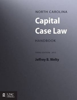 Paperback North Carolina Capital Case Law Handbook Book