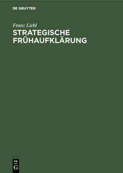 Hardcover Strategische Frühaufklärung [German] Book