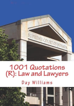 Paperback 1001 Quotations (R): Law and Lawyers Book