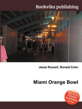 Paperback Miami Orange Bowl Book