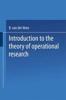 Paperback Introduction to the Theory of Operational Research Book