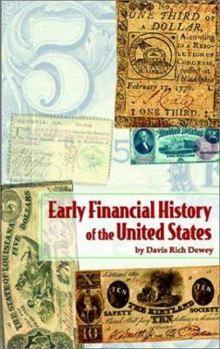 Paperback Early Financial History of the United States Book