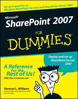 Paperback Microsoft Sharepoint 2007 for Dummies Book