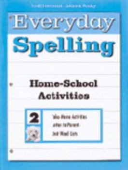 Hardcover Spelling 2000 Home School Activities Grade 2 Book