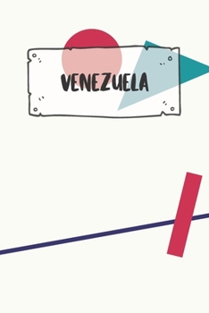 Venezuela: Liniertes Reisetagebuch Notizbuch oder Reise Notizheft liniert - Reisen Journal für Männer und Frauen mit Linien (German Edition)