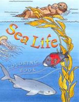 Paperback Sea Life Coloring Book