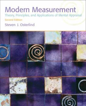 Paperback Modern Measurement: Theory, Principles, and Applications of Mental Appraisal (2nd Edition) Book