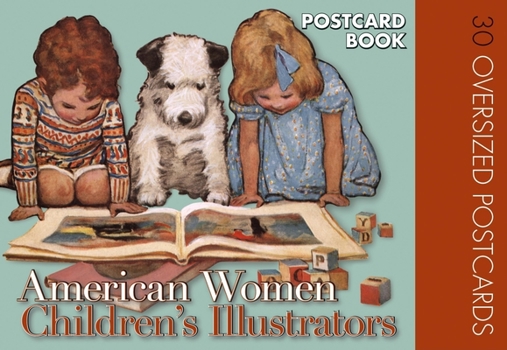 American Women Childrens Illustrators Postcard Book: 30 Oversized Postcards (Postcard Books)