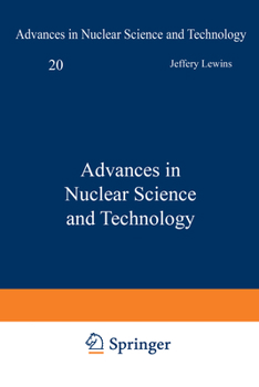 Hardcover Advances in Nuclear Science and Technology Book