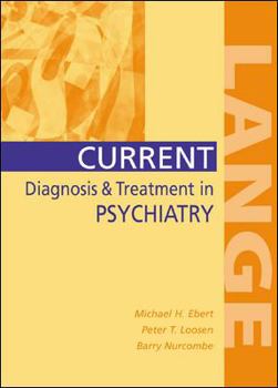 Paperback Current Diagnosis & Treatment in Psychiatry Book