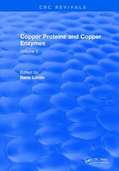 Hardcover Copper Proteins and Copper Enzymes: Volume II Book