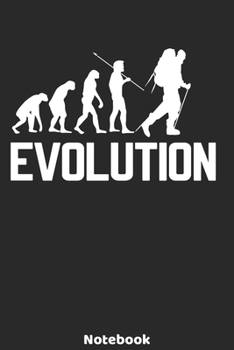 Evolution Notebook: Hiking Evolution Design - 120 ruled Pages 6'x9'. Journal for Player, Referees and Coaches. Writing Book for your training, your ... Fans and Lovers for Christmas or Birthdays.