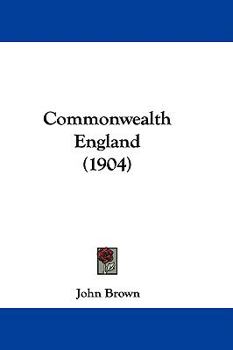 Paperback Commonwealth England (1904) Book
