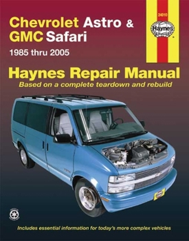 Paperback Chevrolet Astro & GMC Safari Mini Van 1985-05 Book