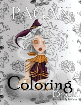 Paperback Pagan Coloring Book: Dragons & Zodiac Book