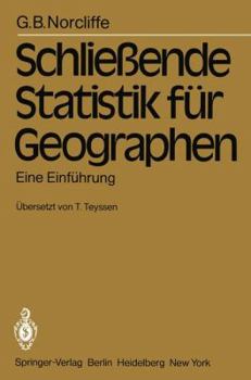 Paperback Schließende Statistik Für Geographen: Eine Einführung [German] Book