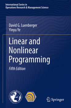 Paperback Linear and Nonlinear Programming Book