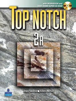 Paperback Top Notch 2 with Super CD-ROM Split B (Units 6-10) with Workbook and Super CD-ROM Book