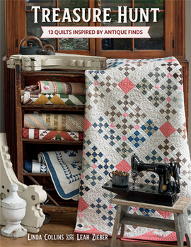 Paperback Treasure Hunt: 13 Quilts Inspired by Antique Finds Book