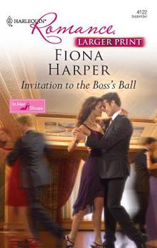 Mass Market Paperback Invitation to the Boss's Ball [Large Print] Book