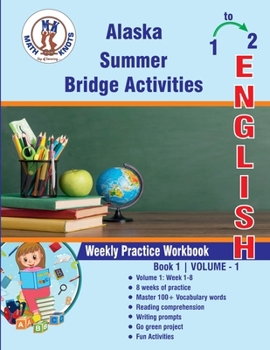 Paperback GRADE 1 TO 2 : ALASKA Summer English Bridge Activities Book