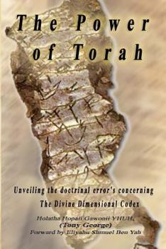 Paperback The Power of Torah: Unveiling the doctrinal error's concerning the Divine Dimensional Codex Book