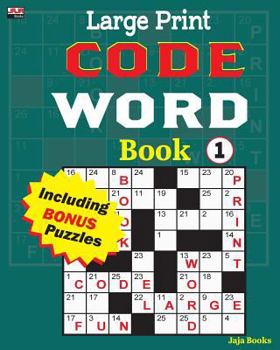 Paperback Large Print CODE WORD Book 1 [Large Print] Book