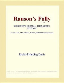 Hardcover Ranson's Folly (Webster's German Thesaurus Edition) Book