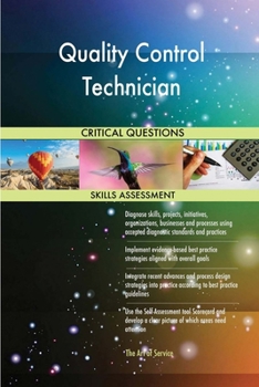 Paperback Quality Control Technician Critical Questions Skills Assessment Book