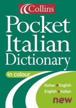 Paperback Pocket Italian Dictionary: Italian-English, English-Italian Book