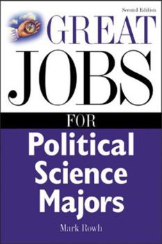 Paperback Great Jobs for Political Science Majors Book