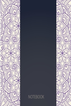 Notebook Mandala , Letter Size, Mandala Paper, Mandala Cover, 8.5” x 11