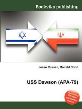 Paperback USS Dawson (Apa-79) Book