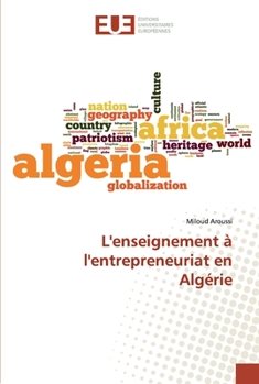 Paperback L'enseignement à l'entrepreneuriat en Algérie [French] Book