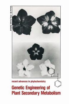 Paperback Genetic Engineering of Plant Secondary Metabolism Book