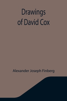 Paperback Drawings of David Cox Book