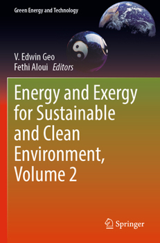 Paperback Energy and Exergy for Sustainable and Clean Environment, Volume 2 Book