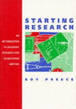 Paperback Starting Research: A New Post-graduate's Guide to Researching and Writing Up Book