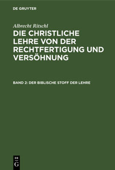 Hardcover Der Biblische Stoff Der Lehre [German] Book