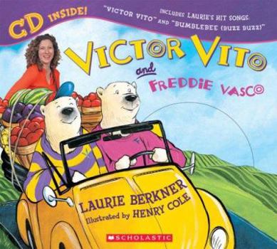 Paperback Victor Vito and Freddie Vasco: Two Polar Bears on a Mission to Save the Klondike Cafe! [With CD (Audio)] Book