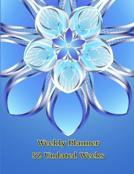 Paperback Weekly Planner: 52 Undated Weeks, Daily notes, Goals Tracker, Important Dates, I Am Grateful For, Notes and Ideas for the Next Week Book