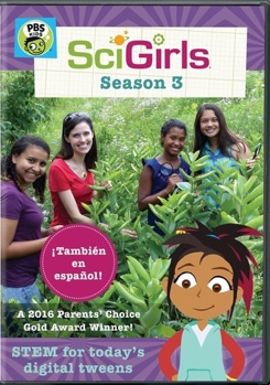 DVD SciGirls: Season 3 Book