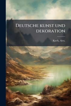 Paperback Deutsche kunst und dekoration [German] Book