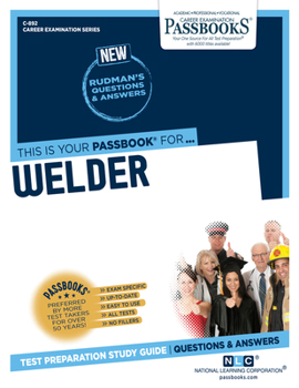 Paperback Welder (C-892): Passbooks Study Guide Volume 892 Book