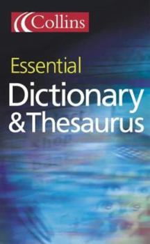 Hardcover Collins Essential Dictionary and Thesaurus Book