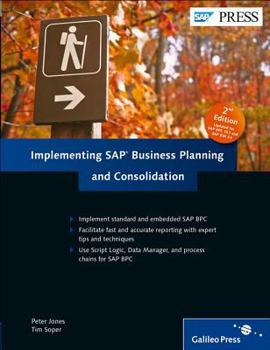 Hardcover Implementing Sap Business Planning and Consolidation Book
