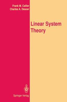 Hardcover Linear System Theory Book