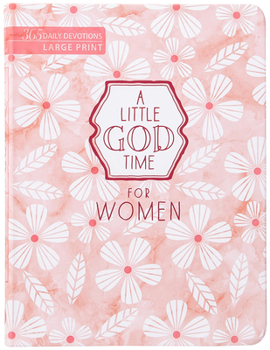 Imitation Leather A Little God Time for Women: 365 Daily Devotions (Large Print) Book